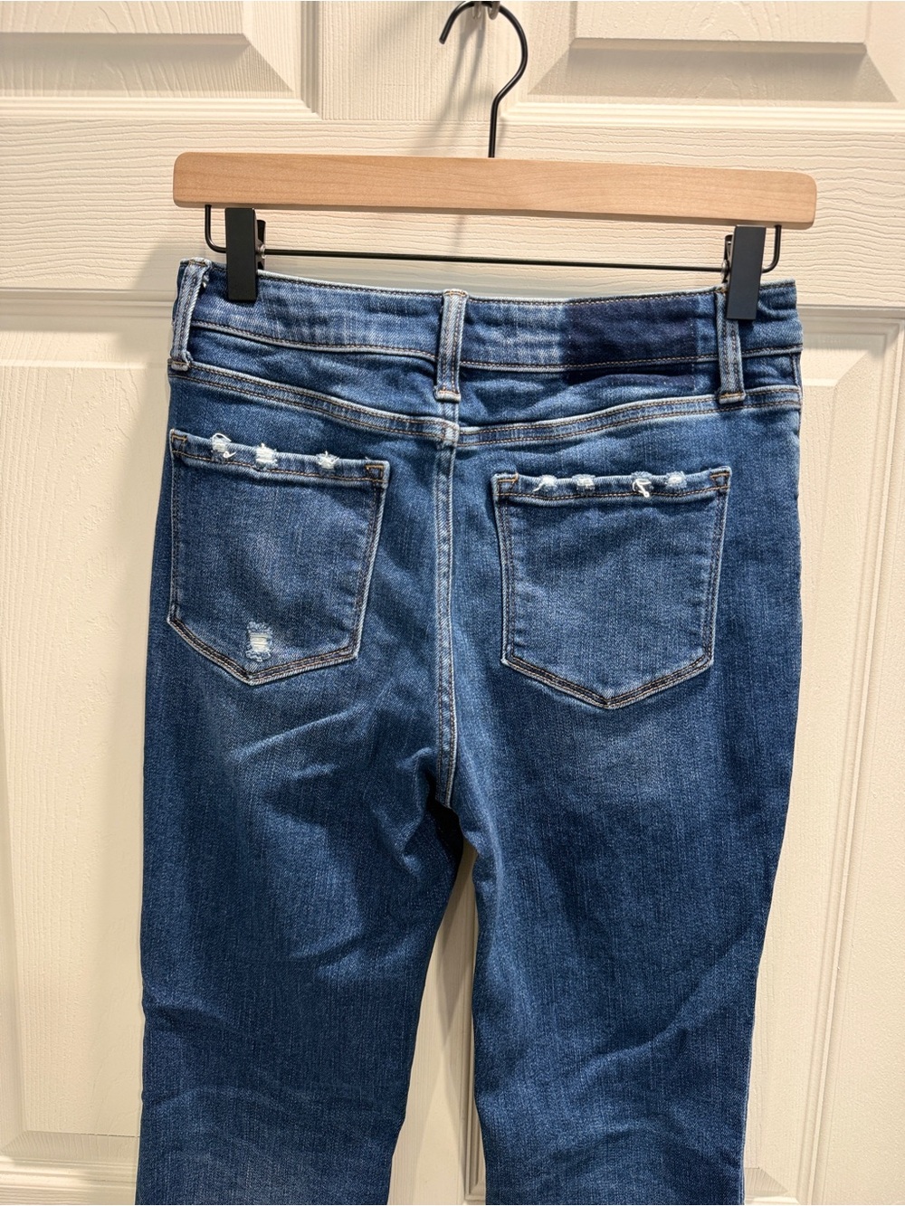 Flying Monkey Ingenuity High Rise Crop Flare Jeans 27 - Picture 10 of 12